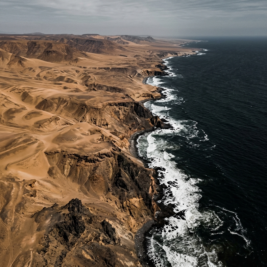 Baja California coastline