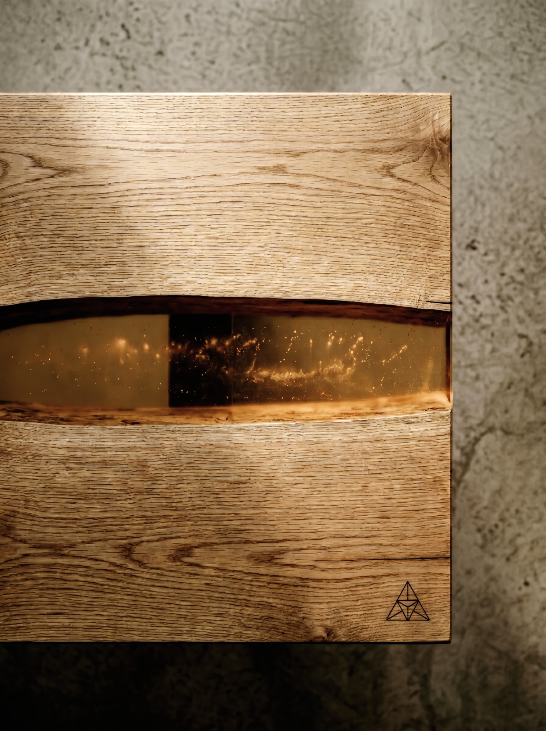 Illuminated Amber Resin